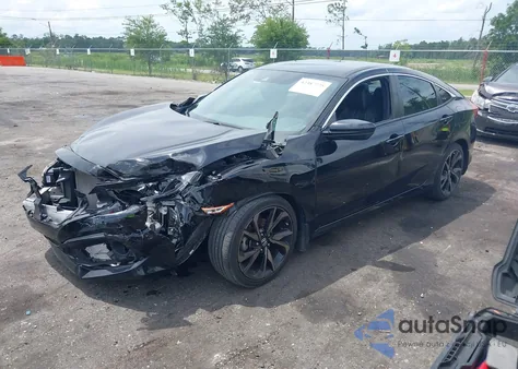 2020 Honda Civic Sport from USA, damaged, VIN 2HGFC2F88LH585485